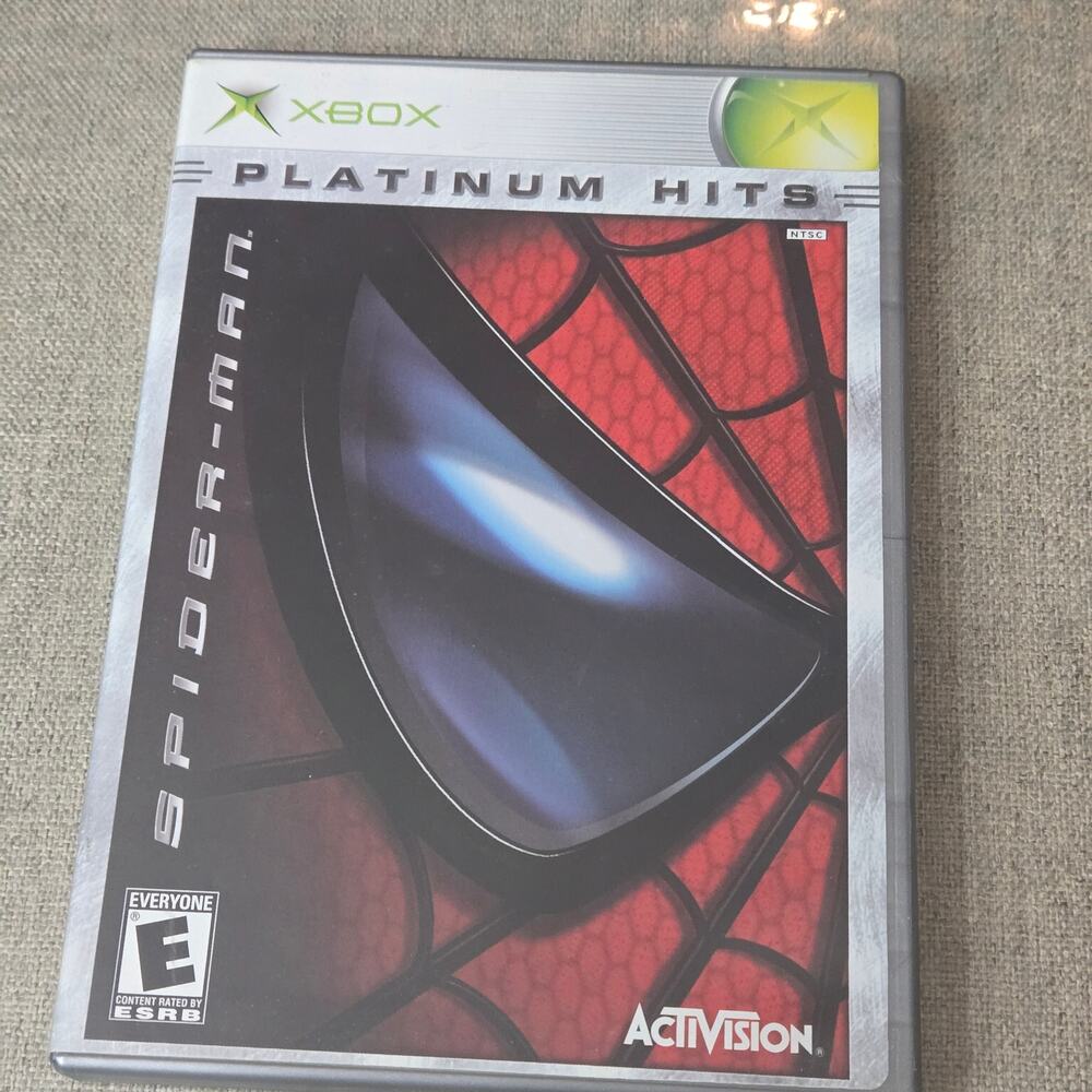 Platinum Hits edition of Spider-Man (2002) CIB